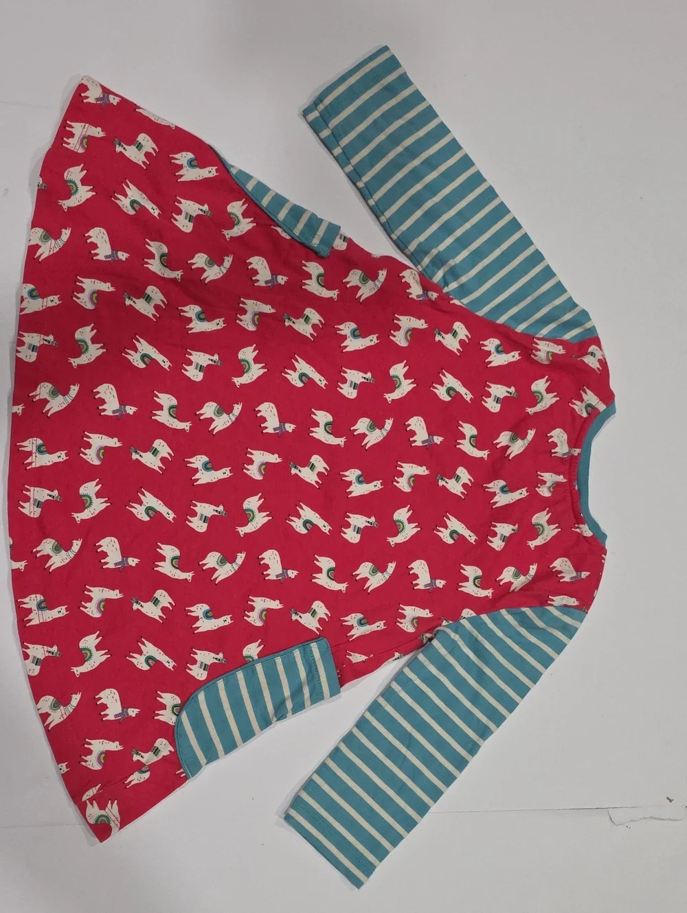 Llama Llama Mini Boden Tunic Girls size 7-8y Adorable Print
